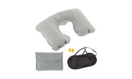 Skycap, set voiaj, cenușiu/negru