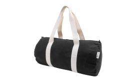 Rekan Duff, Geantă sport, pânză reciclată, negru