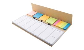 Weeknot, Planificator săptămânal pentru birou, natural