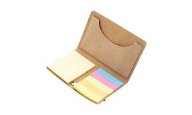 Cardnot, Blocnotes autoadeziv cu suport de card, natural