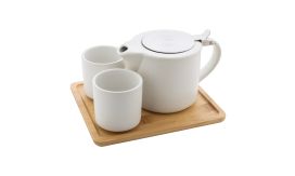Baicha, Set pentru ceai, alb