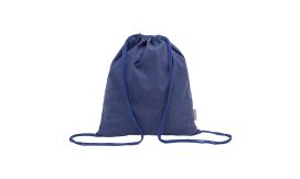 Dropex, Rucsac cu șnur, bumbac reciclat., albastru