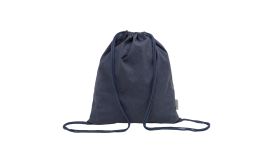 Dropex, Rucsac cu șnur, bumbac reciclat., albastru închis