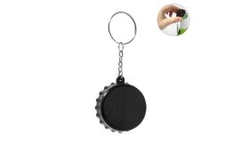 Popcap, breloc cu deschizător de sticle, RABS, negru