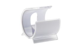 Barry, suport telefon mobil, alb/transparent