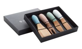 Boursin, set cuțite brânzeturi, multicolor