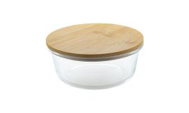 Ruttata, Cutie pentru prânz, din sticlă, transparent/natural