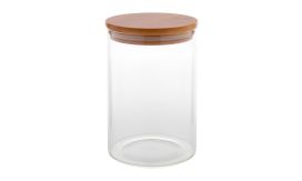Momomi XL, borcan de depozitare din sticla, transparent