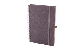 Holbook, caiet RPET, gri