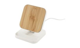 Rabso, suport telefon mobil cu încărcător, alb