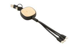 Rabsle, cablu încărcare, USB, negru