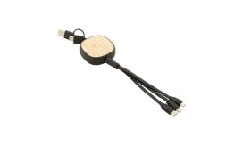 Rabsle, cablu încărcare, USB, negru