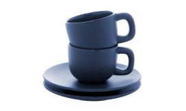 Caturra, Set cești expresso, albastru închis