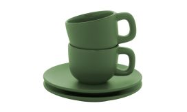 Caturra, Set cești expresso, verde