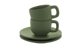 Caturra, Set cești expresso, verde
