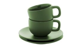 Caturra Plus, Set cești capuccino, verde