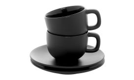 Caturra Plus, Set cești capuccino, negru