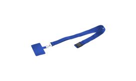 Revent Call, lanyard RPET pentru telefon mobil, albastru