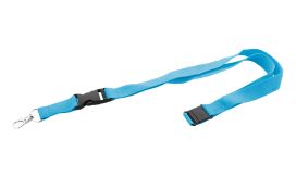 Revent Plus, lanyard, RPET, albastru deschis