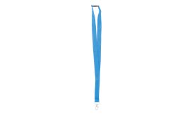 Revent, lanyard, RPET, albastru deschis