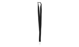 Revent, lanyard, RPET, negru