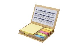 Calenot, agendă calendar cu notițe adezive, natural