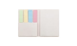 Relact Stick, Carnețel post-it din carton reciclat al cutiilor de lapte, alb