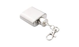 Norge, breloc sticlă plată, argintiu