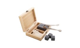 Bourbon, set de cuburi de gheață din piatră, natural