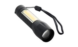 Chargelight Zoom, lanternă reîncărcabilă, negru