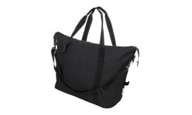 Rebyss Travel, geantă de voiaj din pânză reciclat, negru