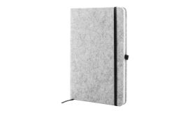 Refelt Note A5, carnet din fetru, RPET, gri