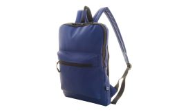 Slippu, rucsac laptop, RPET, albastru închis