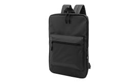 Slippu, rucsac laptop, RPET, negru