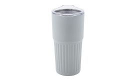 Streaky Tall, cană termică, alb