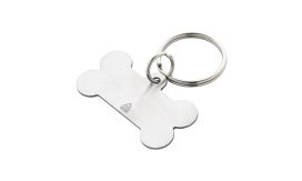 Doggo, medalion pentru câine, argintiu