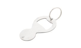 BeerCart, breloc pentru monede cărucior, argintiu