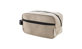 Rebyss Beauty, geantă pentru cosmetice, din pânză reciclată, bej