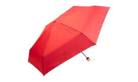 Miniboo, umbrelă mini, RPET, roșu