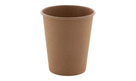 Papcap M, pahar de hârtie, 240 ml, bej
