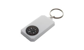 Magellan, breloc cu busolă, alb