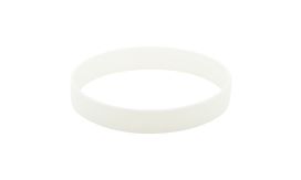 Wristy, brățară silicon, alb