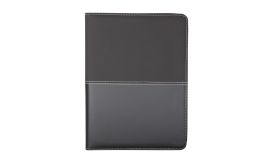 Duotone Zip, mapă documente A4 cu fermoar, negru
