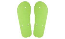 CreaPlaya, papuci de plajă personalizați, verde mentă