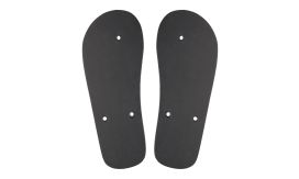 CreaPlaya, papuci de plajă personalizați, negru