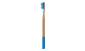 ColoBoo, periuță de dinți din bambus, albastru/natural