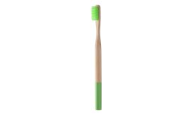 ColoBoo, periuță de dinți din bambus, verde/natural