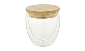 Bondina S, pahar termic din sticla, transparent/natural