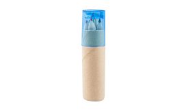 Gallery 6, set desen, albastru/natural