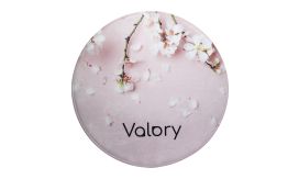 Rontry, covoraș de baie cu sublimare, alb